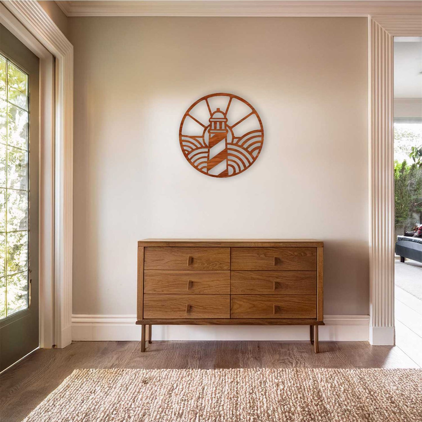 Lighthouse Scene Wall Art