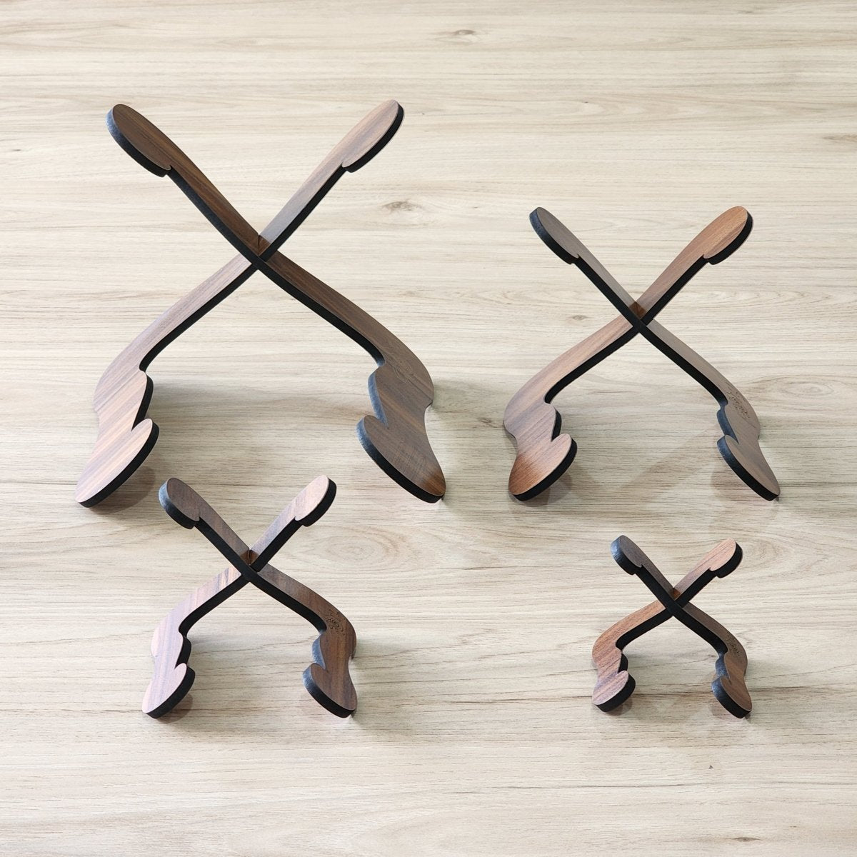 Display Stand Extra Small - Stained Rimu Finish - Fiery Creations Ltd