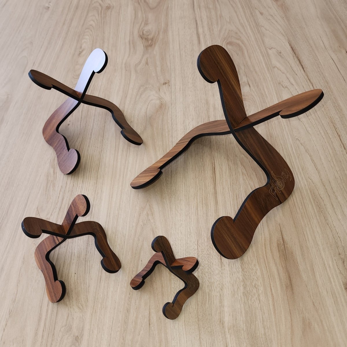 Display Stand Extra Small - Stained Rimu Finish - Fiery Creations Ltd