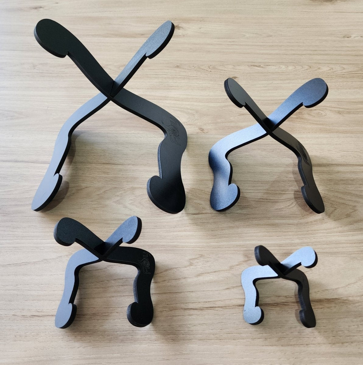 Display Stand Medium - Satin Black Finish - Fiery Creations Ltd