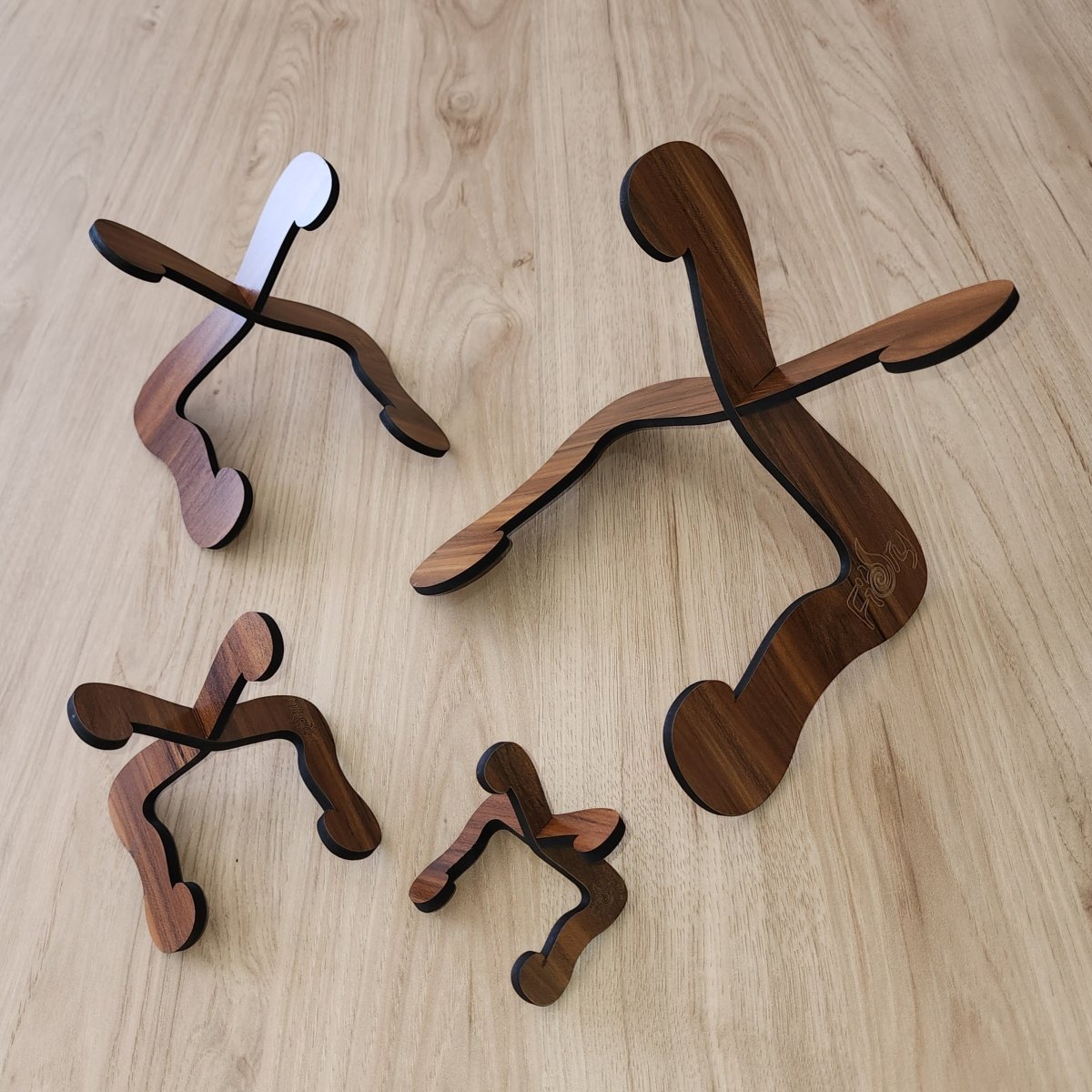 Display Stand Small - Stained Rimu Finish - Fiery Creations Ltd