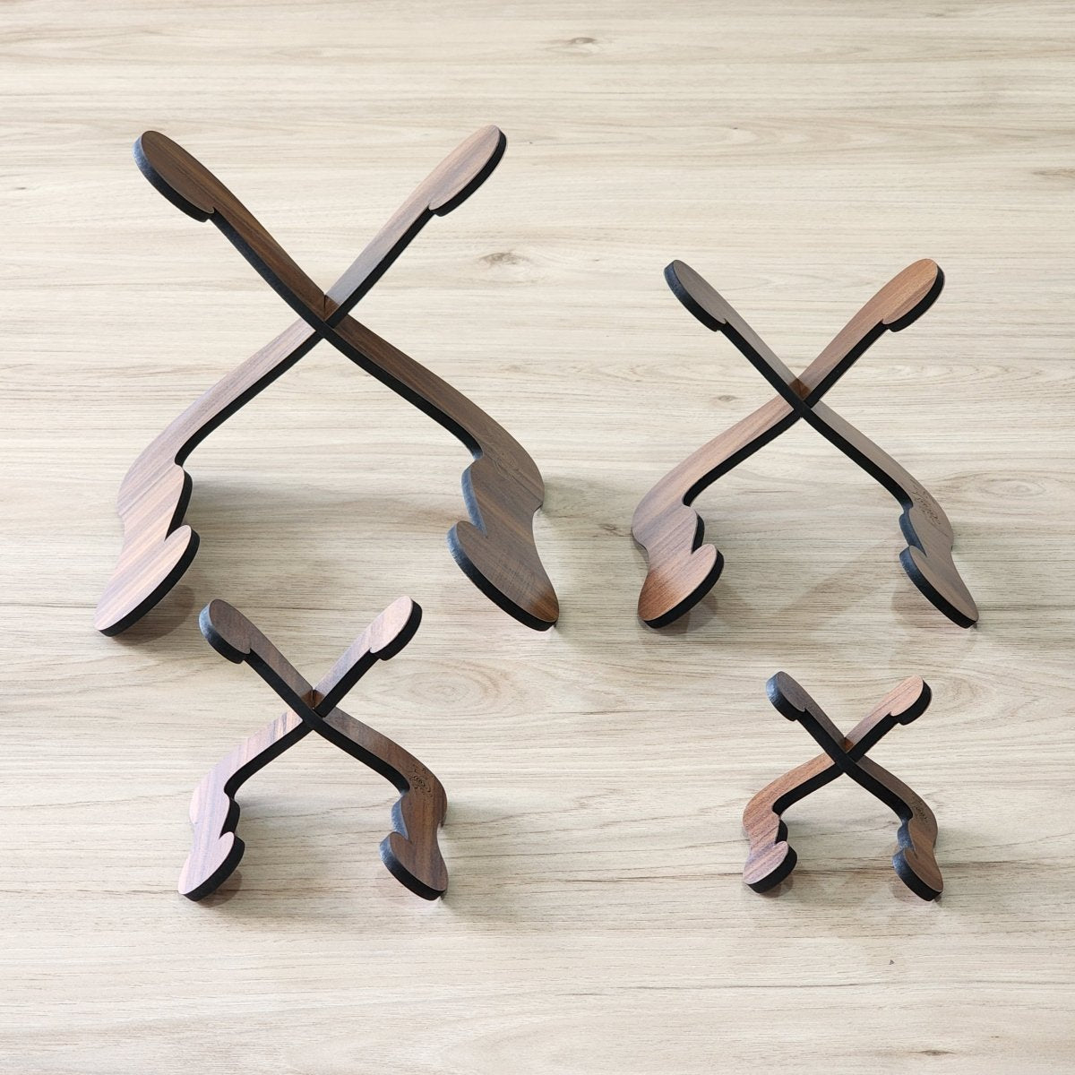 Display Stand Small - Stained Rimu Finish - Fiery Creations Ltd