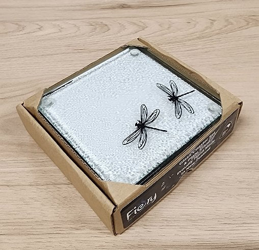 Dragonfly Glass Coasters - Pack of 4 - Fiery Creations Ltd